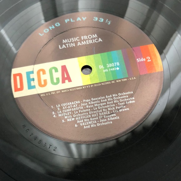 Various Artists Music From Latin America Vinyl Lp - Picture 5 of 9
